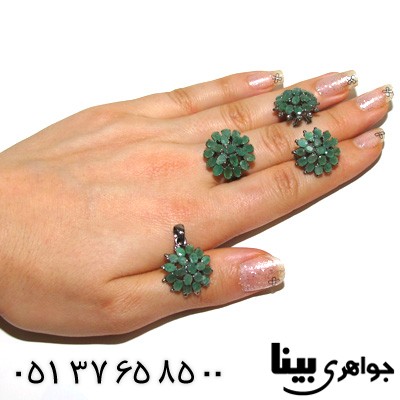 سرویس زمرد زنانه طرح ملیحه درشت