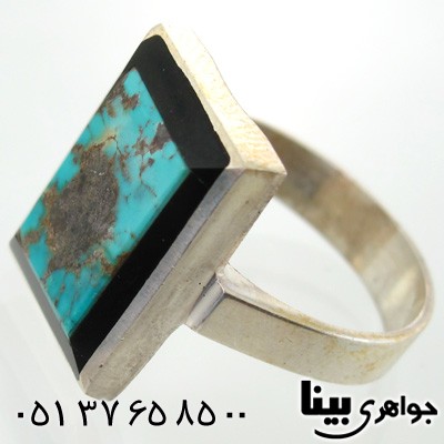 انگشتر فیروزه نیشابوری شجری شماره یک
