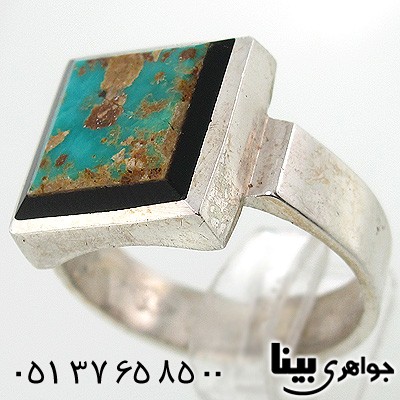 انگشتر فیروزه نیشابوری شجری شماره سه