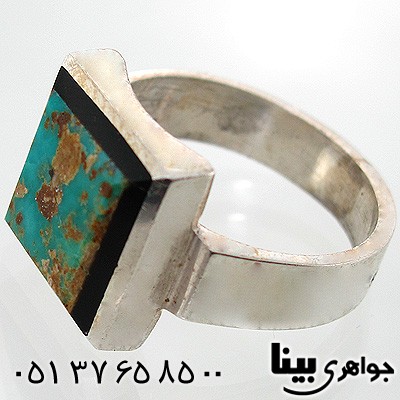 انگشتر فیروزه نیشابوری شجری شماره سه