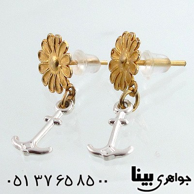 گوشواره نقره زنانه لنگر