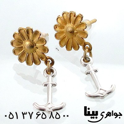 گوشواره نقره زنانه لنگر