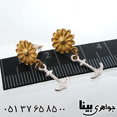 گوشواره نقره زنانه لنگر