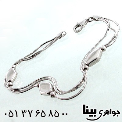 دستبند نقره زنانه رشته ای بلند