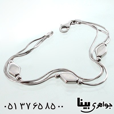 دستبند نقره زنانه رشته ای بلند