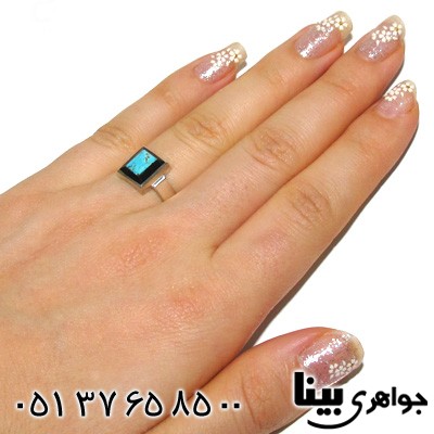 انگشتر فیروزه نیشابوری شجری زنانه
