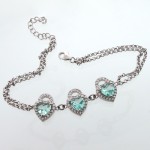 آبی زنانه طرح قلب