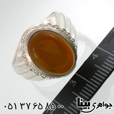 انگشتر عقیق شرف الشمس مردانه حرز امام جواد طرح درویش