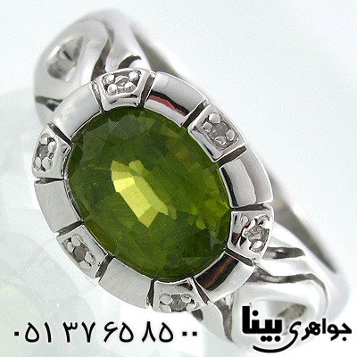 انگشتر زبرجد مردانه طرح امیر شماره دو