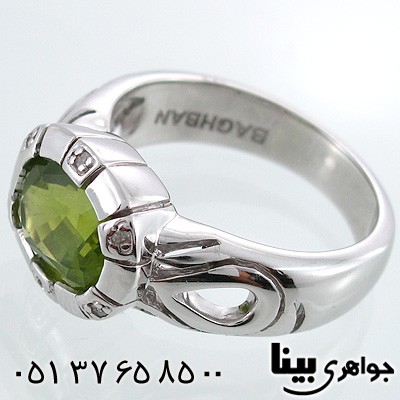 انگشتر زبرجد مردانه طرح امیر شماره دو