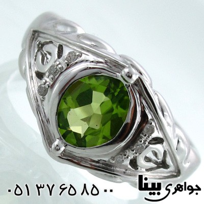 انگشتر زبرجد مردانه طرح امیر شماره پنج