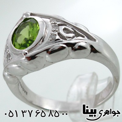 انگشتر زبرجد مردانه طرح امیر شماره پنج