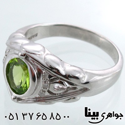 انگشتر زبرجد مردانه طرح امیر شماره پنج