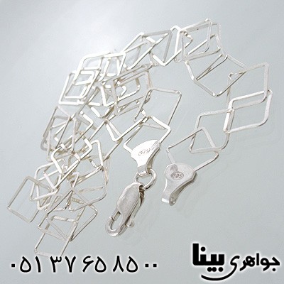 زنجیر نقره زنانه درشت طرح سیما