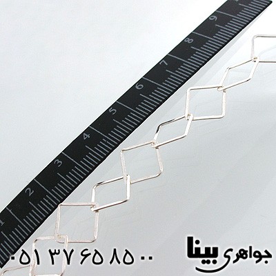 زنجیر نقره زنانه درشت طرح سیما