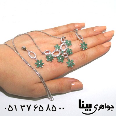 سرویس زمرد زنانه دوتیکه
