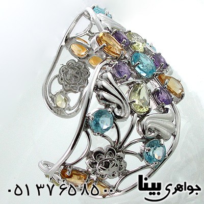 دستبند چند جواهر زنانه سلطنتی درشت