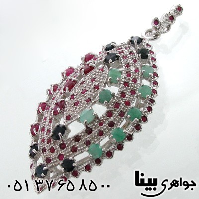 گردنبند چند جواهر زنانه ماهاراجه درشت