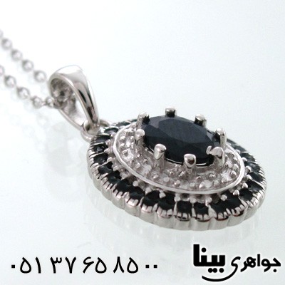 گردنبند یاقوت کبود زنانه ستایش
