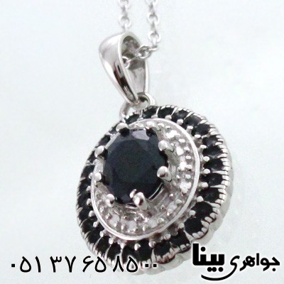 گردنبند یاقوت کبود زنانه ستایش