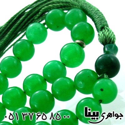 تسبیح جید هندی درجه یک دانه گرد درشت