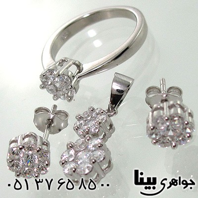 سرویس نقره زنانه طرح فلاور دو