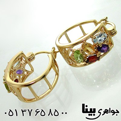 سرویس چند جواهر زنانه دایره ای درشت