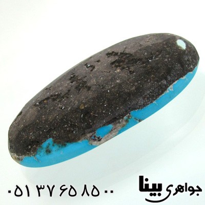 نگین انگشتر فیروزه نیشابوری شجری درشت زیبا