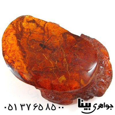 سنگ کهربا صنعتی دکوری با زنبور طبیعی