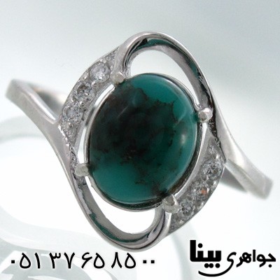 انگشتر فیروزه نیشابوری خوشرنگ زنانه