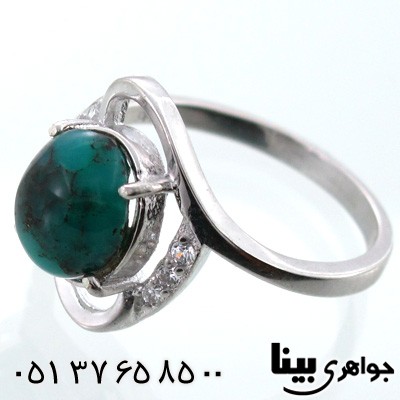 انگشتر فیروزه نیشابوری خوشرنگ زنانه