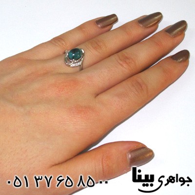 انگشتر فیروزه نیشابوری خوشرنگ زنانه