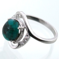 انگشتر فیروزه نیشابوری خوشرنگ زنانه