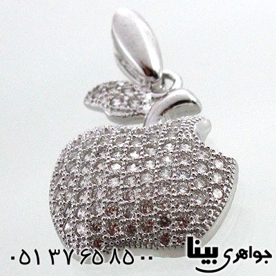 گردنبند نقره زنانه طرح اپل