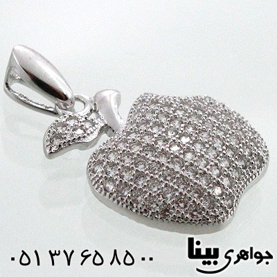 گردنبند نقره زنانه طرح اپل