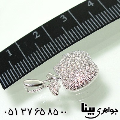گردنبند نقره زنانه طرح اپل