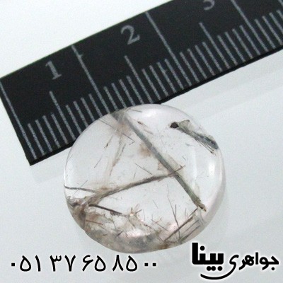 نگین انگشتر دُر مویی دایره نقش سه