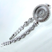 ساعت نقره زنانه طرح مجلسی