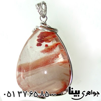 گردنبند کوارتز نقش چوب
