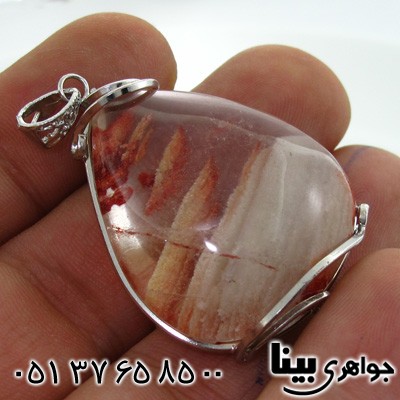 گردنبند کوارتز نقش چوب