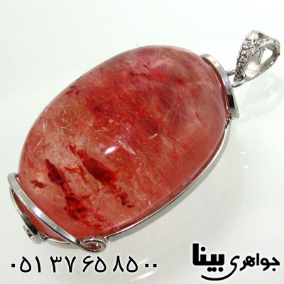 گردنبند کوارتز با نام مقدس محمد و علی