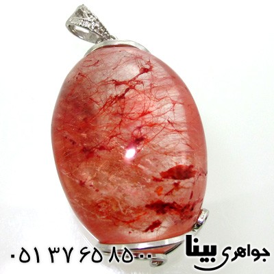 گردنبند کوارتز با نام مقدس محمد و علی
