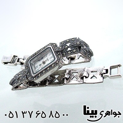 ساعت حدید زنانه طرح مستطیل و اشک