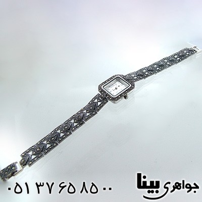 ساعت حدید زنانه طرح مستطیل و اشک