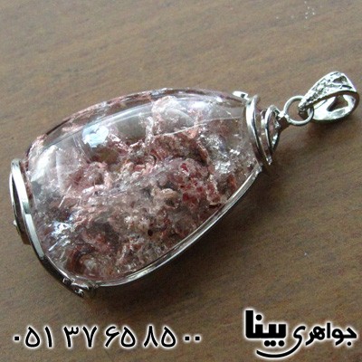 گردنبند کوارتز با نقش ابروباد