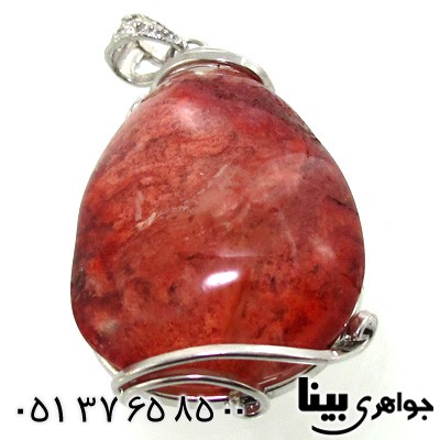 گردنبند کوارتز نقش مرداب سرخ