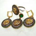 سبز زنانه دایره درشت