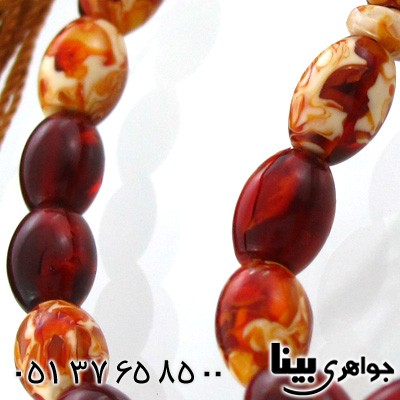 تسبیح کهربا پودری ابر و باد