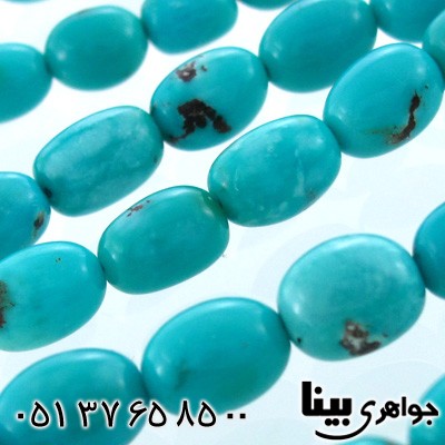 تسبیح فیروزه نیشابوری دانه بیضی فاخر