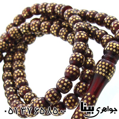 تسبیح سندلوس زرشکی قدیمی